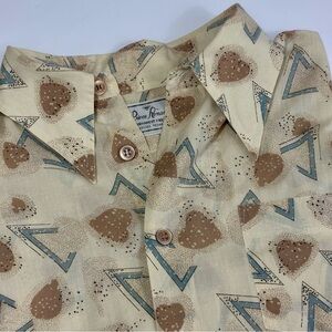 Prince Romano Shirt Vintage. Beige Color, Men’s size XL